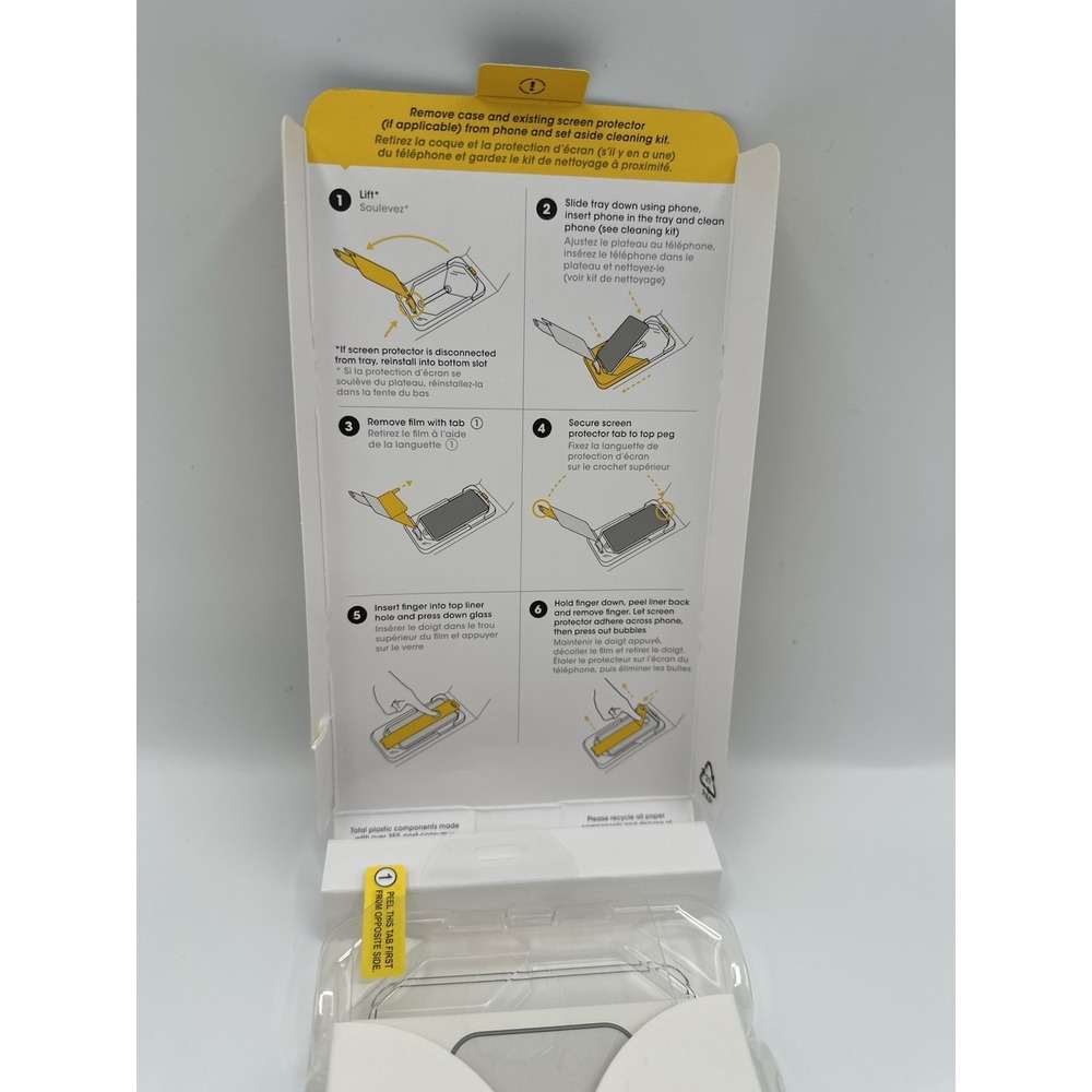 Otterbox Premium Glass Drop Plus Scratch Screen Protector For iPhone 15 Pro Max - Picture 6 of 6